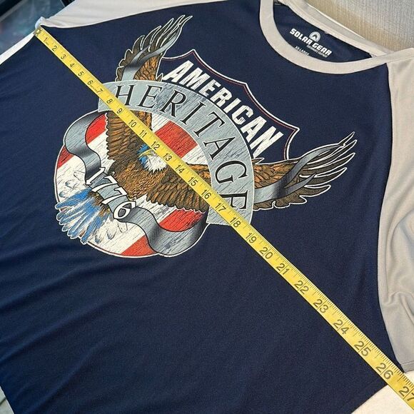 Solar Gear Mens Long Sleeve Shirt Size XXL Performance Sun Protection - Picture 5 of 7